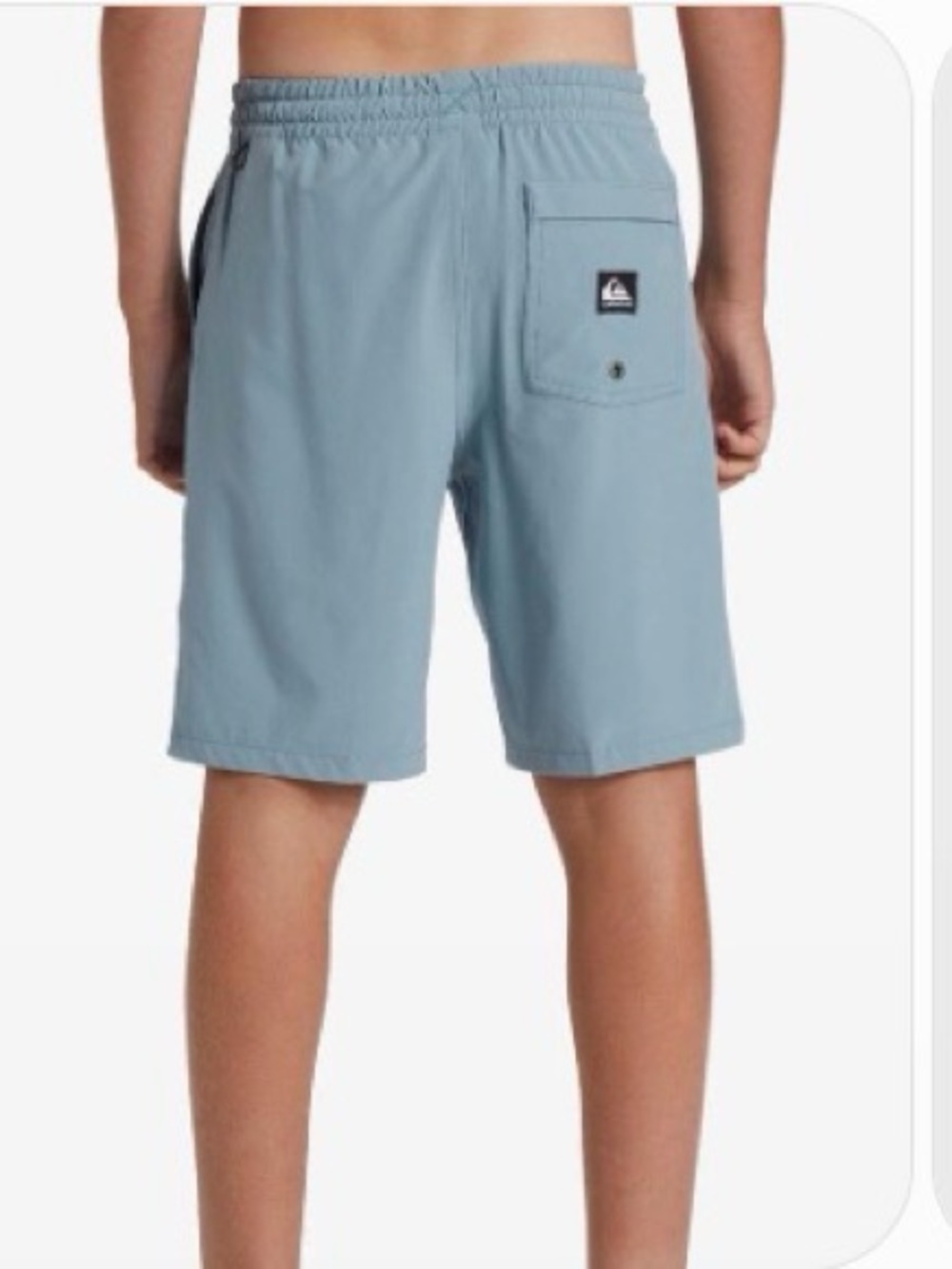 QUIKSILVER BOYS TAXER AMPHIBIAN HYBRID SHORTS QUARRY BOYS SIZE 16 XL NWT